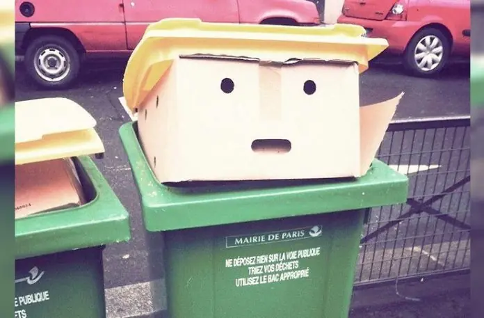 Confunden a Donald Trump con un pipote de basura