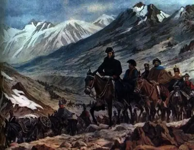 cruce de los andes