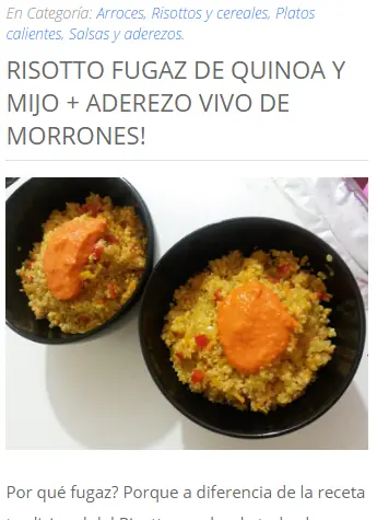 buscador de recetas veganas