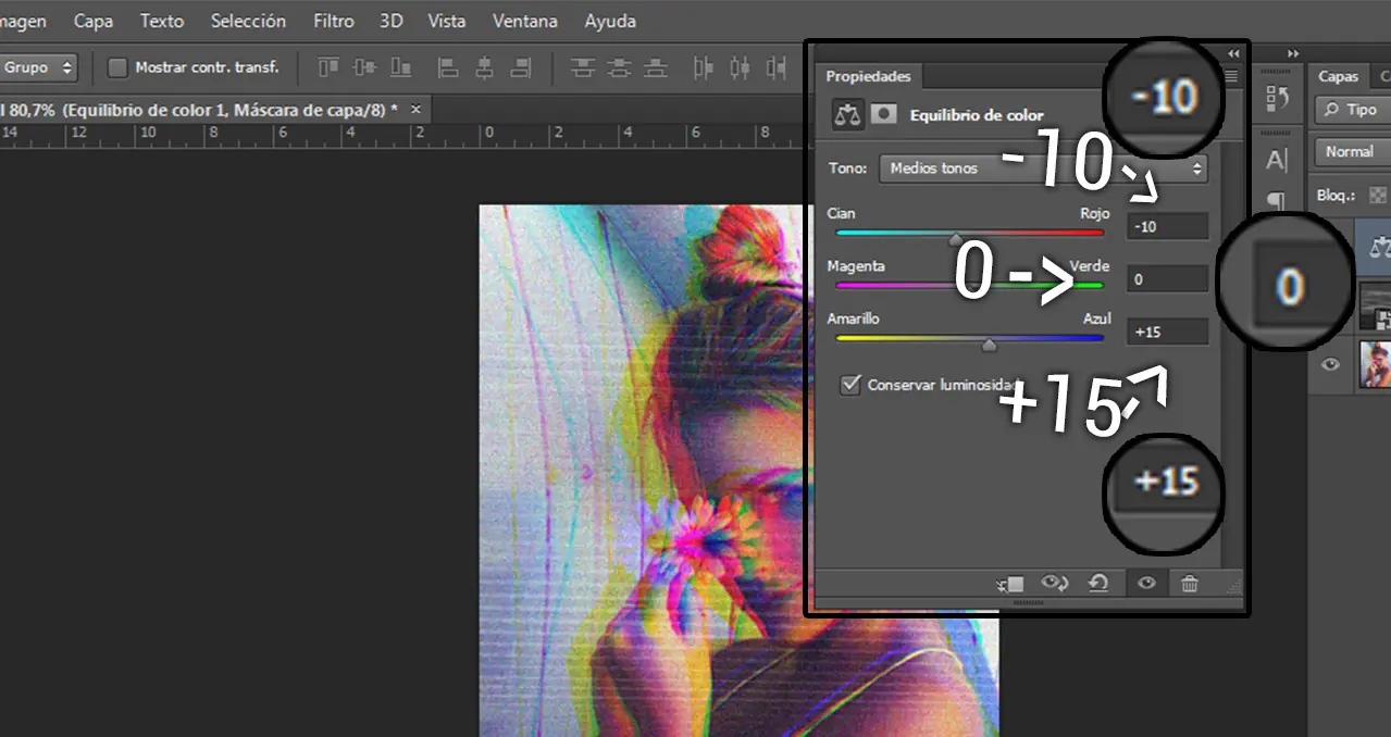 Photoshop Hacer Efecto Glitch