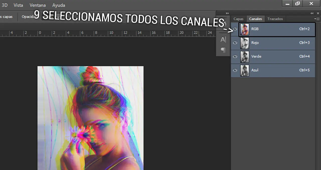 Photoshop cs6 Hacer Efecto Glitc