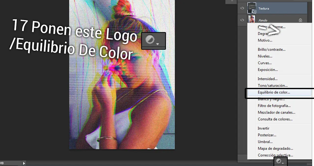 Photoshop aprende a hacer efecto paso a paso