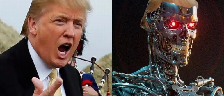 Trumpminator- El vengador del Futuro.