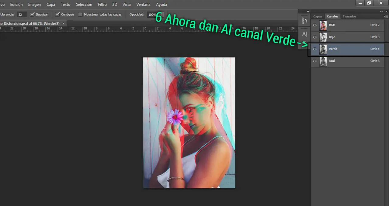 Photoshop Hacer Efecto VHS