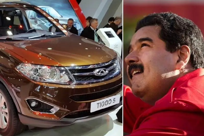 Maduro estreno su nueva "humilde y socialista" Camioneta!!