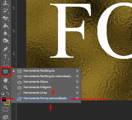 Ps│Creá un texto de oro con fondo de cuero fácil Ps│Creá un texto de oro con fondo de cuero fácil