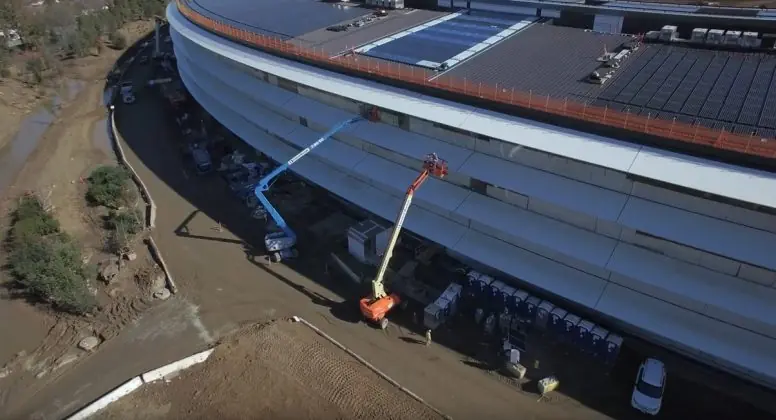 Apple Campus 2 comienza a recibir los últimos retoques