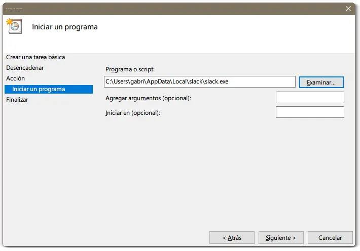 programar tareas programar tareas