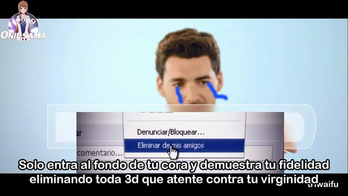 Las mujeres 2D son mejor que las 3D