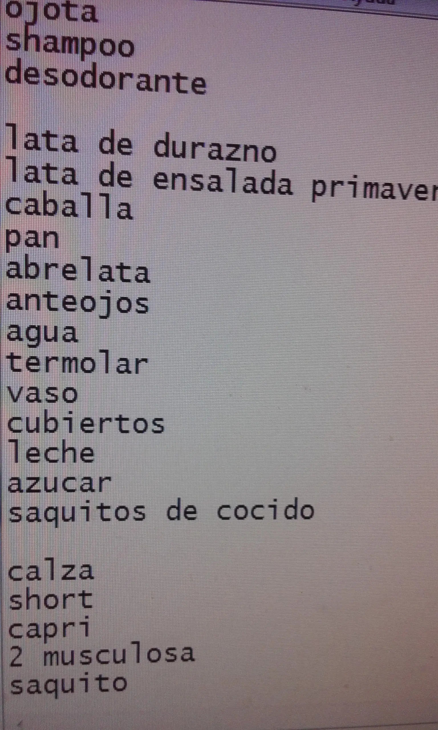 viaje