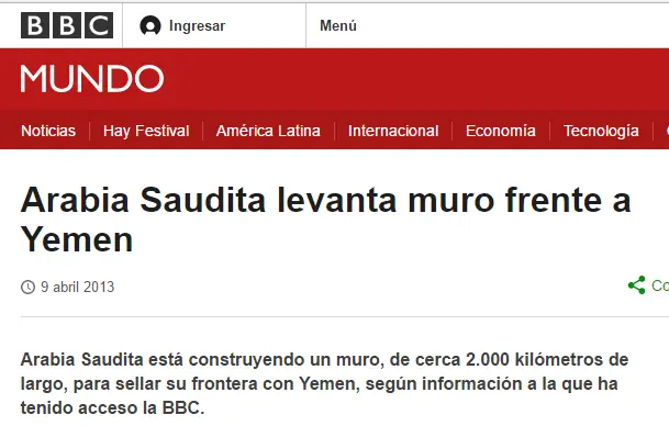Los Muros que existen en los países musulmanes