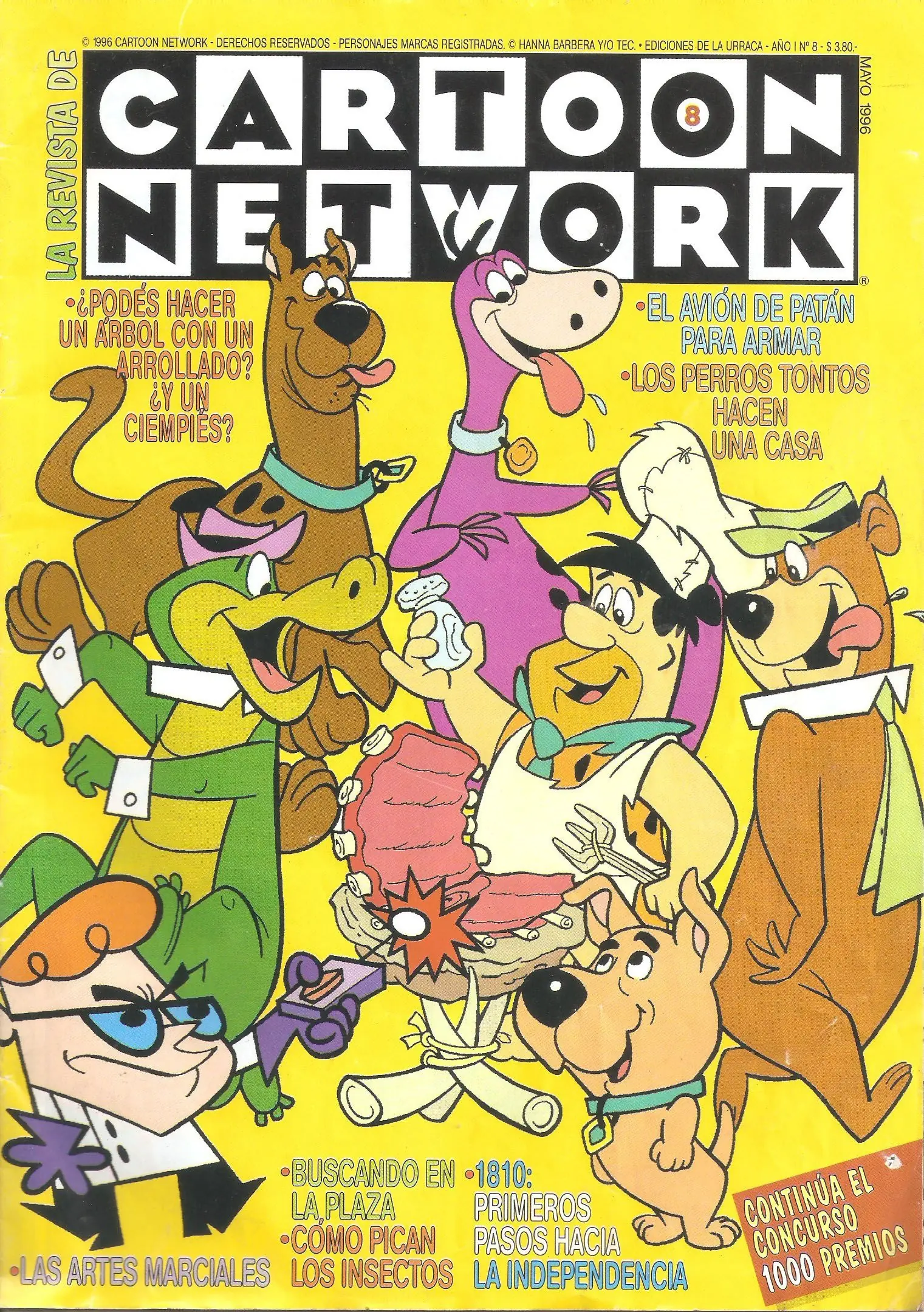 Cartoon network la revista año 1 número 8