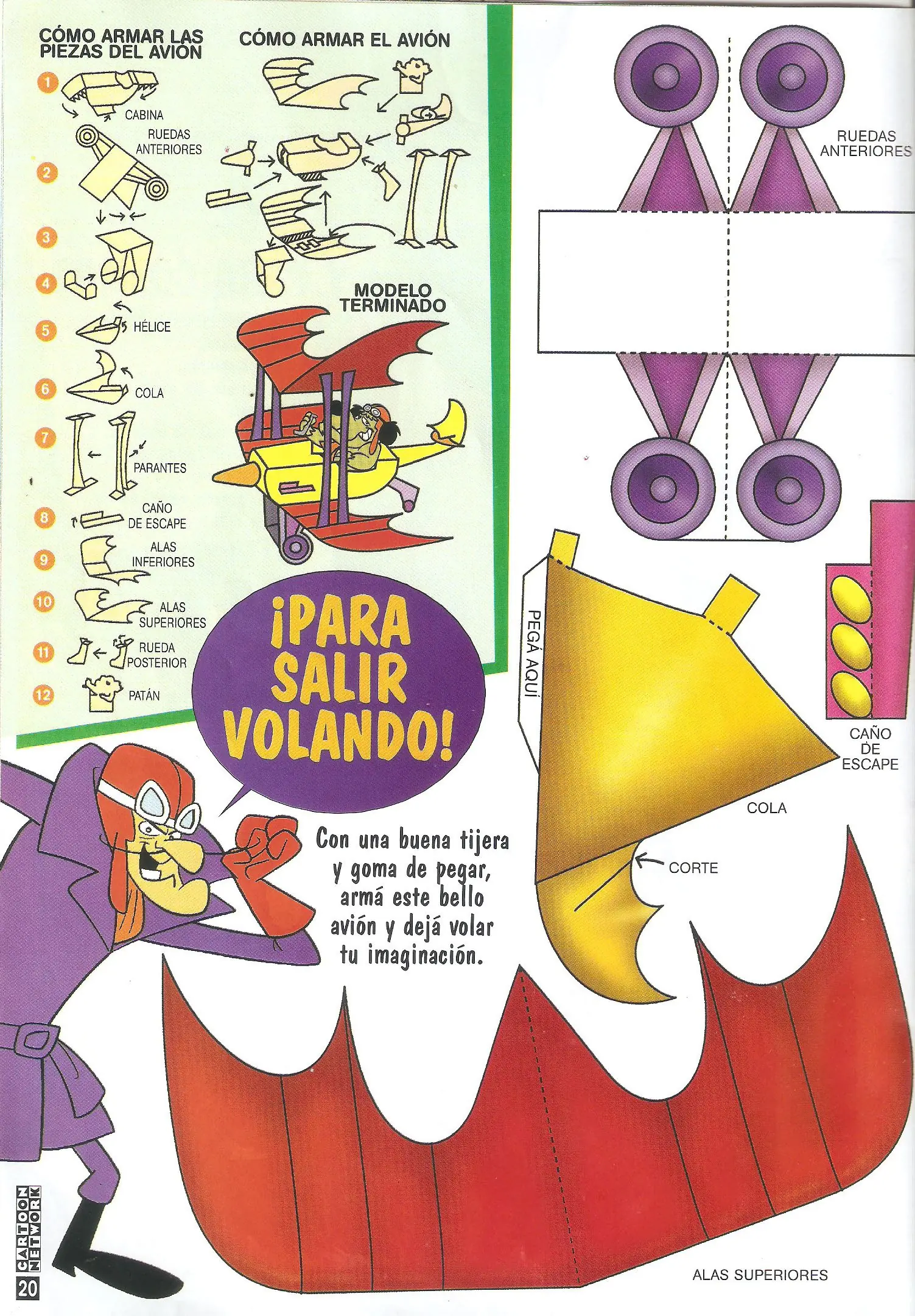 Cartoon network la revista año 1 número 8