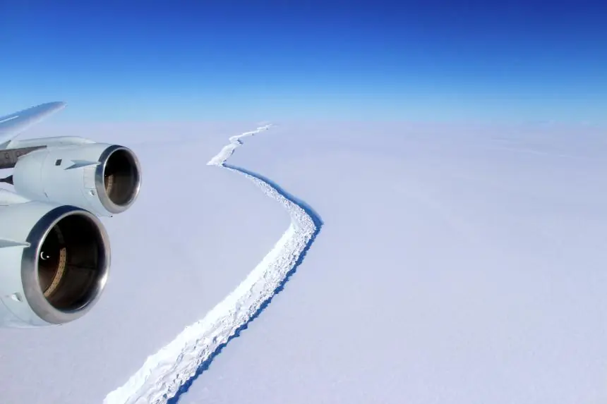 barrera de hielo larsen c barrera de hielo larsen c