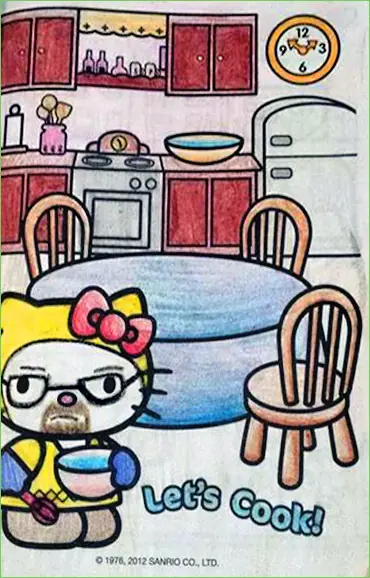 Dibujos de niños coloreados por profesionales? Parte 2