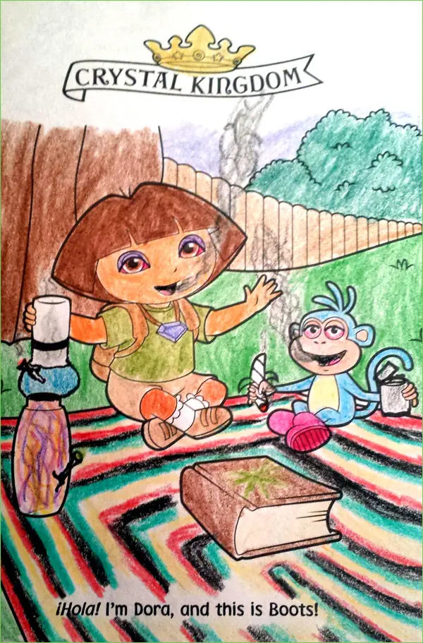 Dibujos de niños coloreados por profesionales? Parte 2