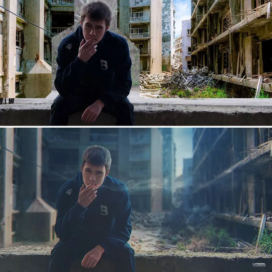 habilidad con photoshop