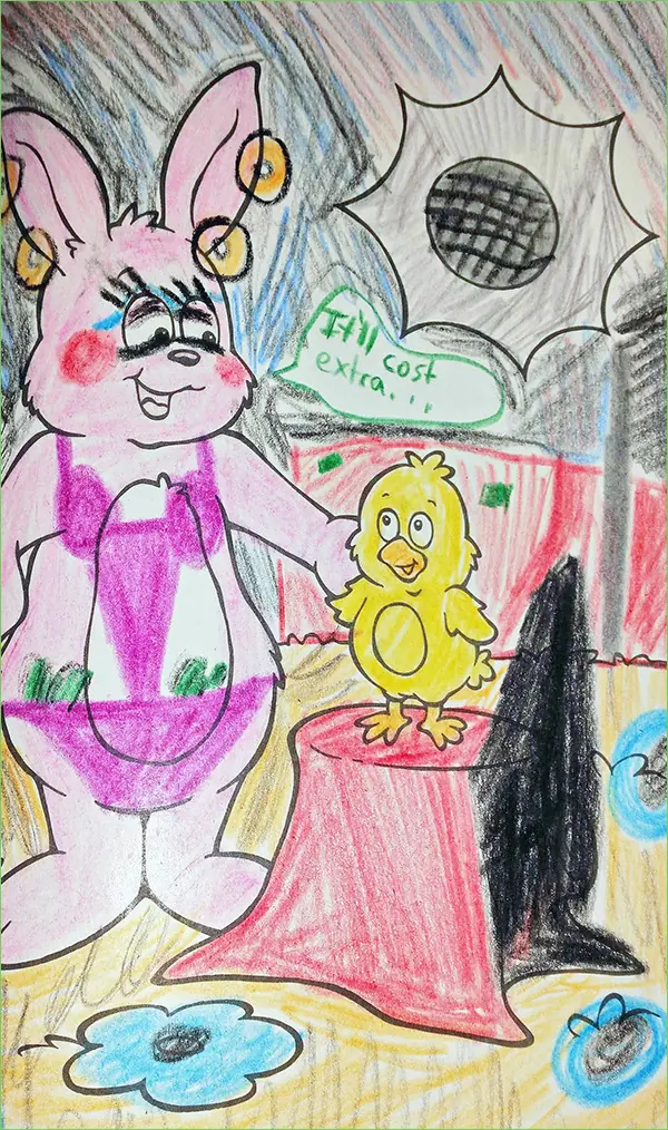 Dibujos de niños coloreados por profesionales? Parte 2
