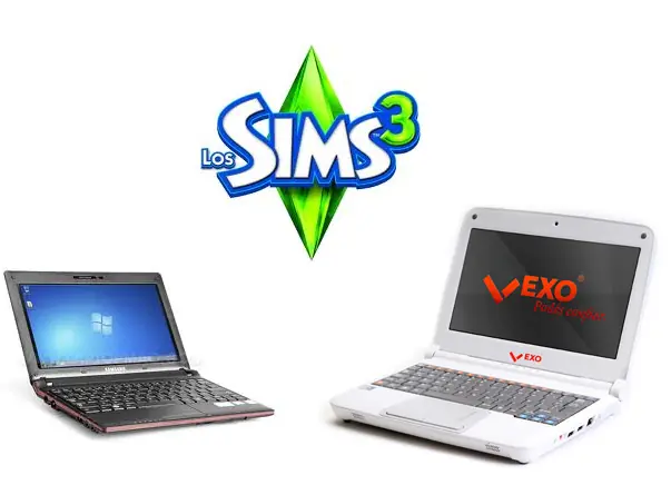 Como hacer funcionar Los Sims 3 en una netbook del gobierno