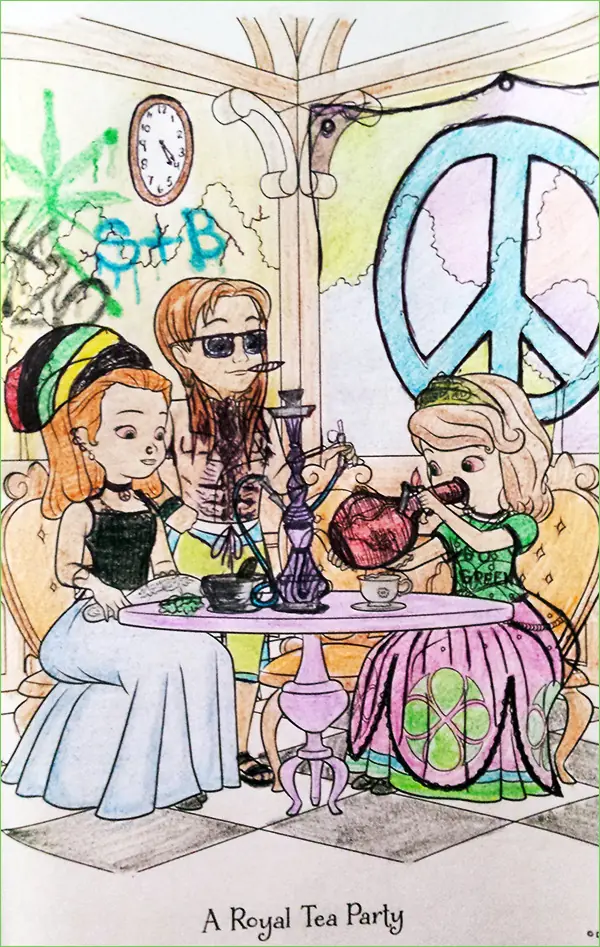 Dibujos de niños coloreados por profesionales? Parte 2