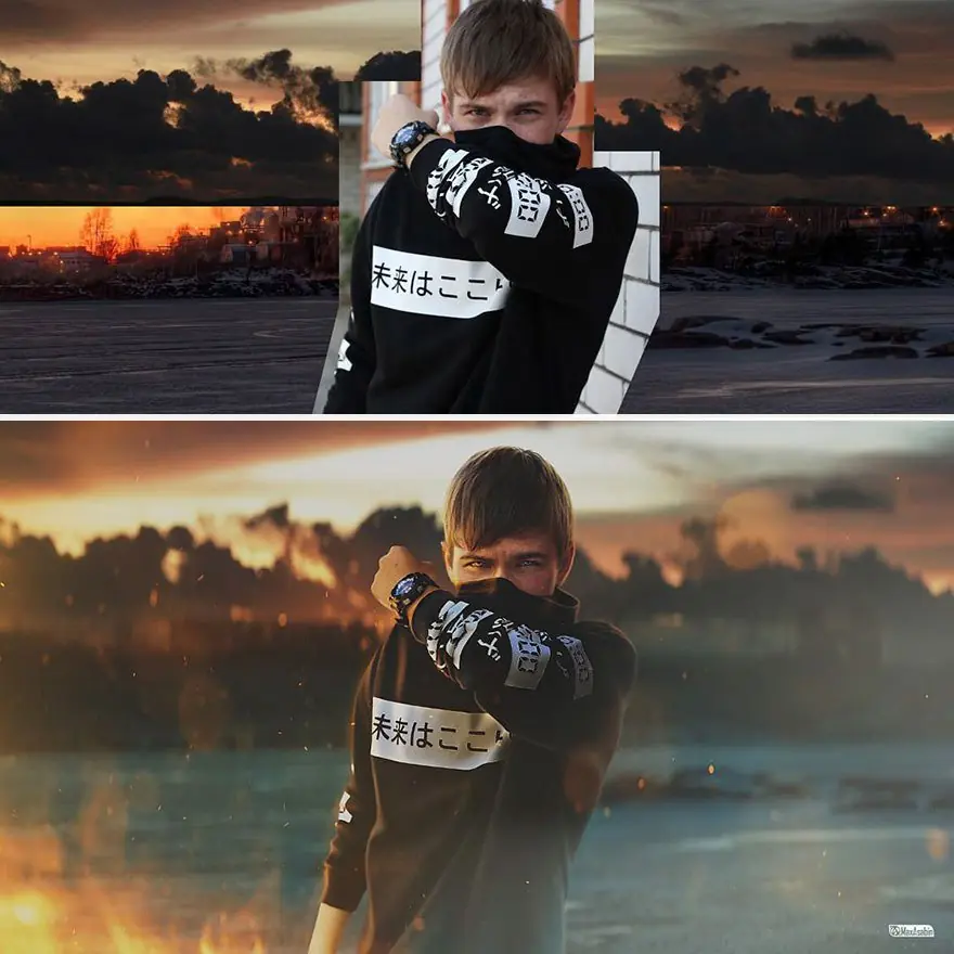 habilidad con photoshop