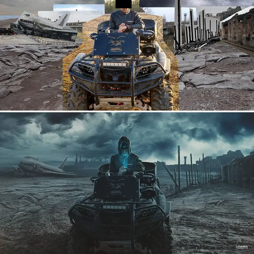 Las habilidades de este maestro ruso del Photoshop te impresionaran