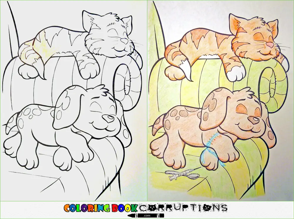 Dibujos de niños coloreados por profesionales? Parte 2