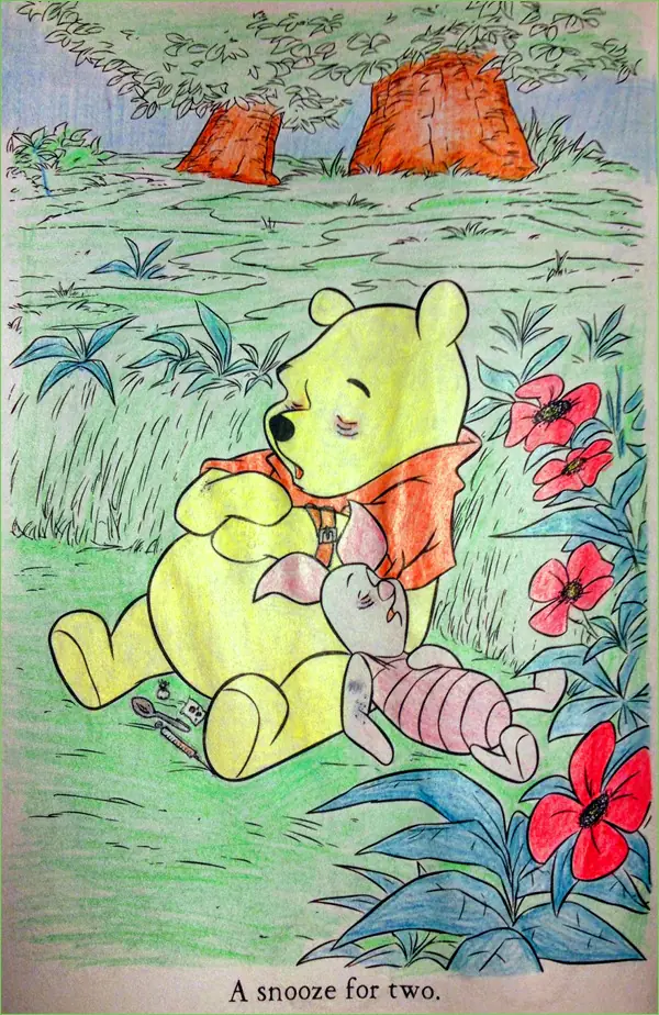 Dibujos de niños coloreados por profesionales? Parte 2