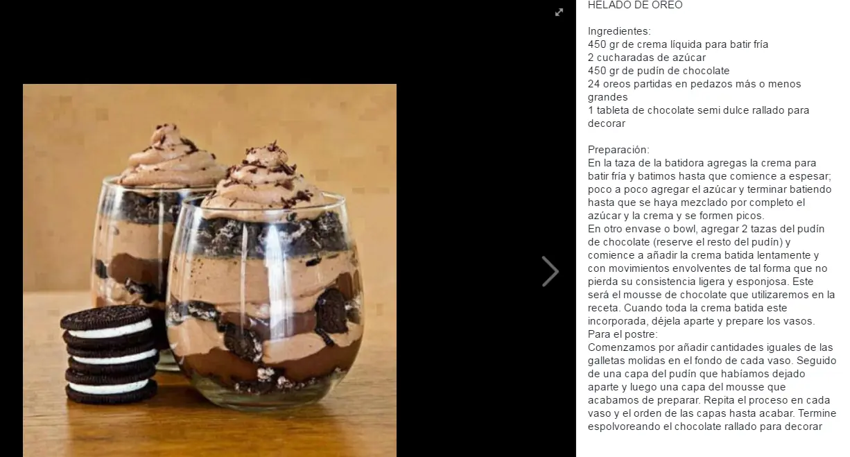 dulces