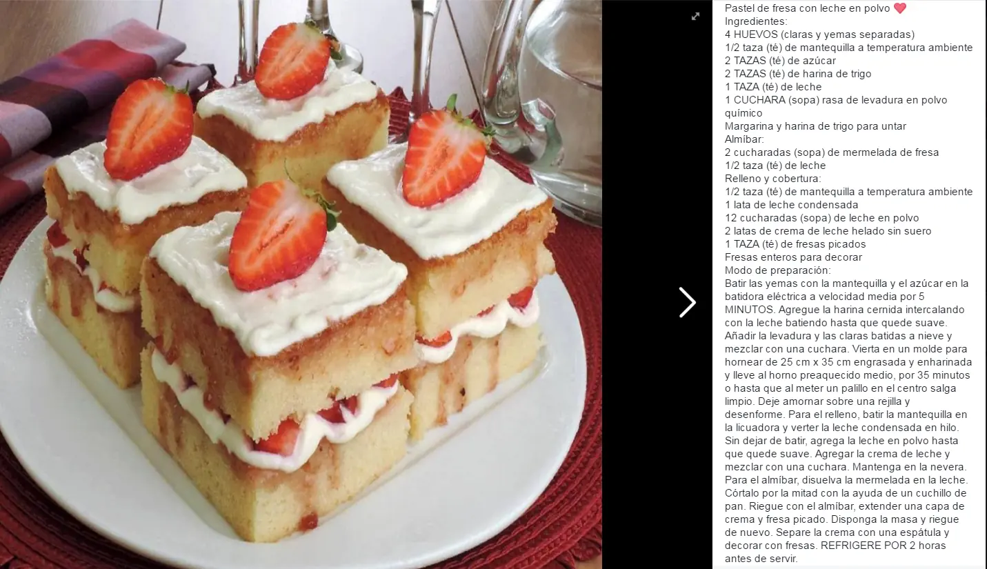 recetas de postres