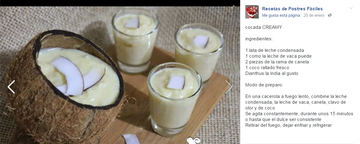 recetas de postres