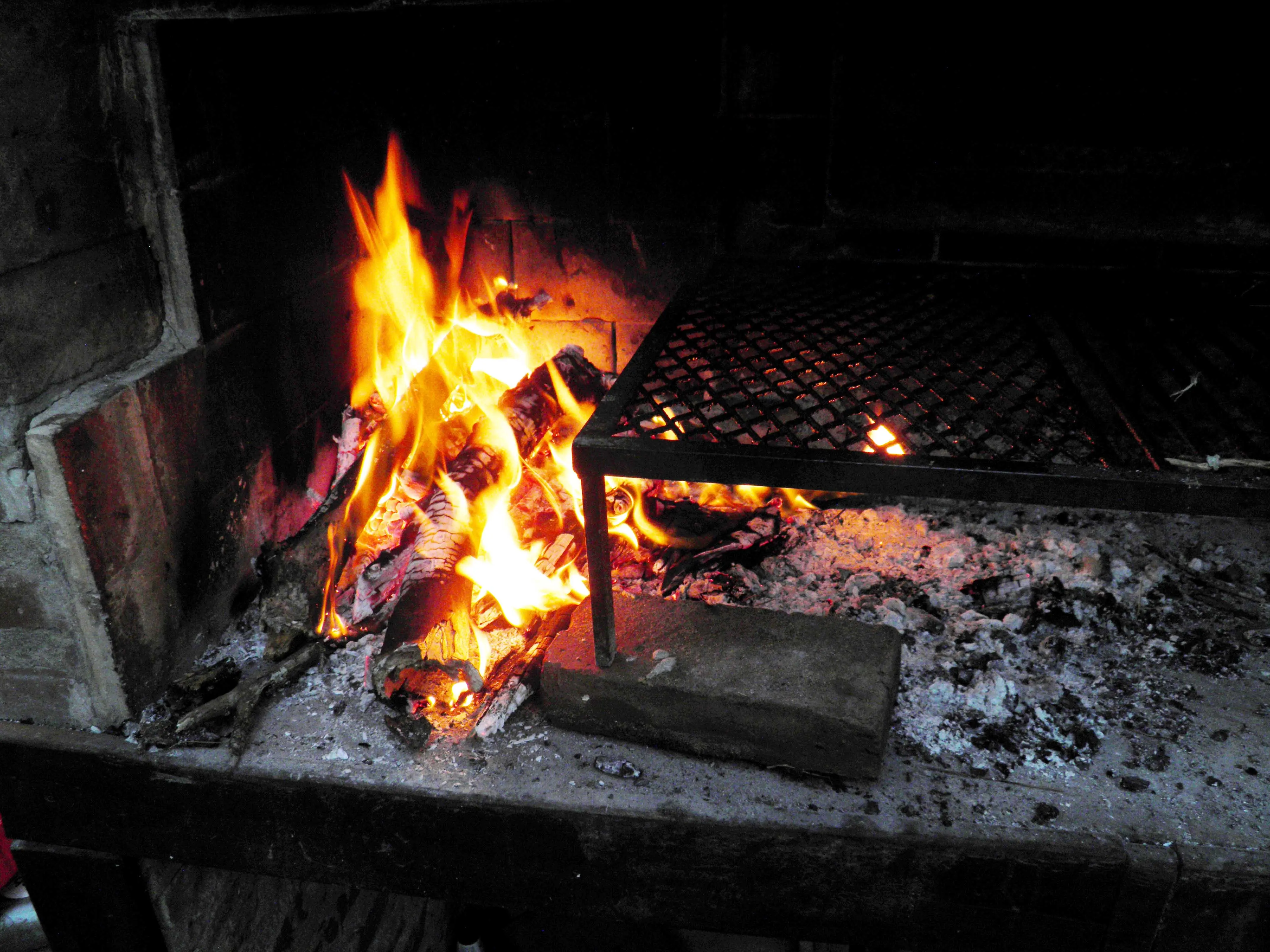 pizza a la parrilla