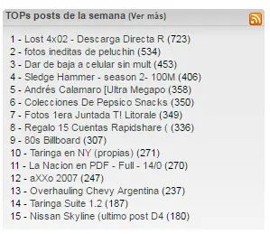 descargas