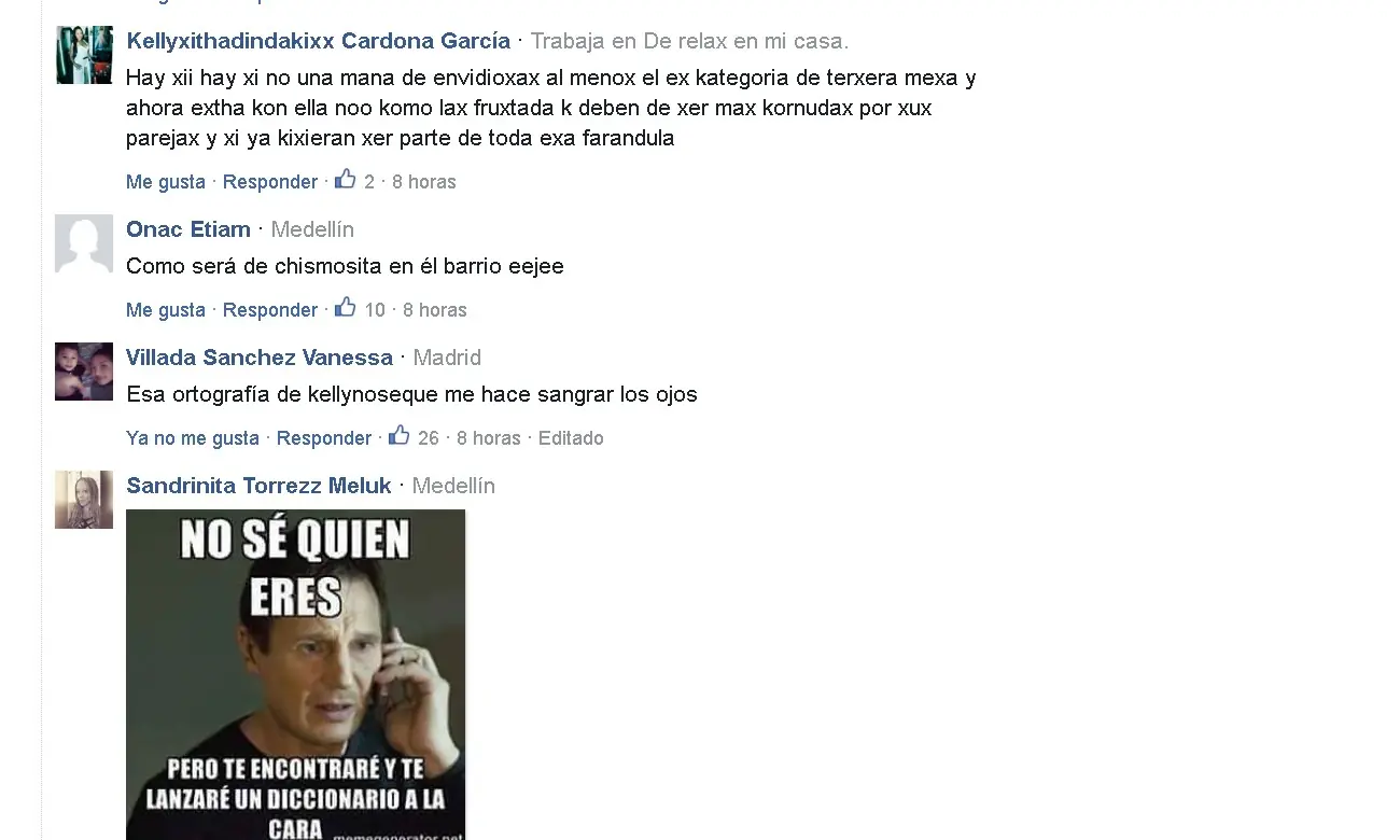 me dejo muy ciego