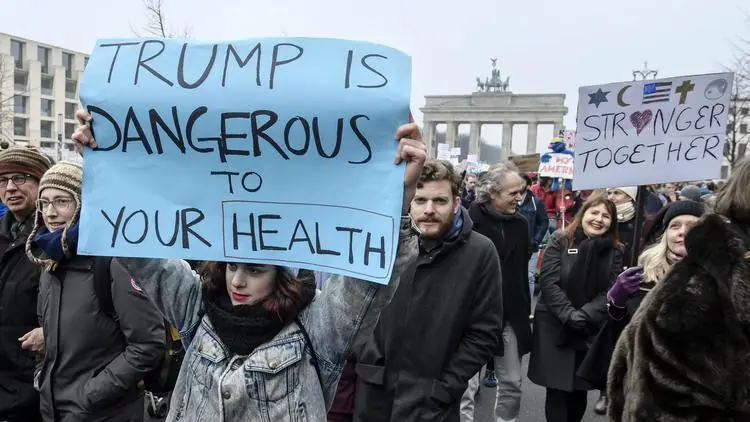 Donald trump German