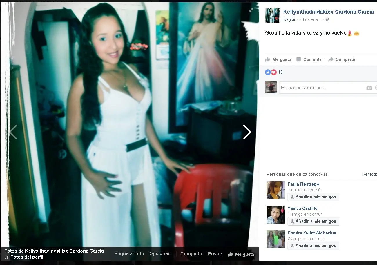 esta chava que no sabe escribir pero nada