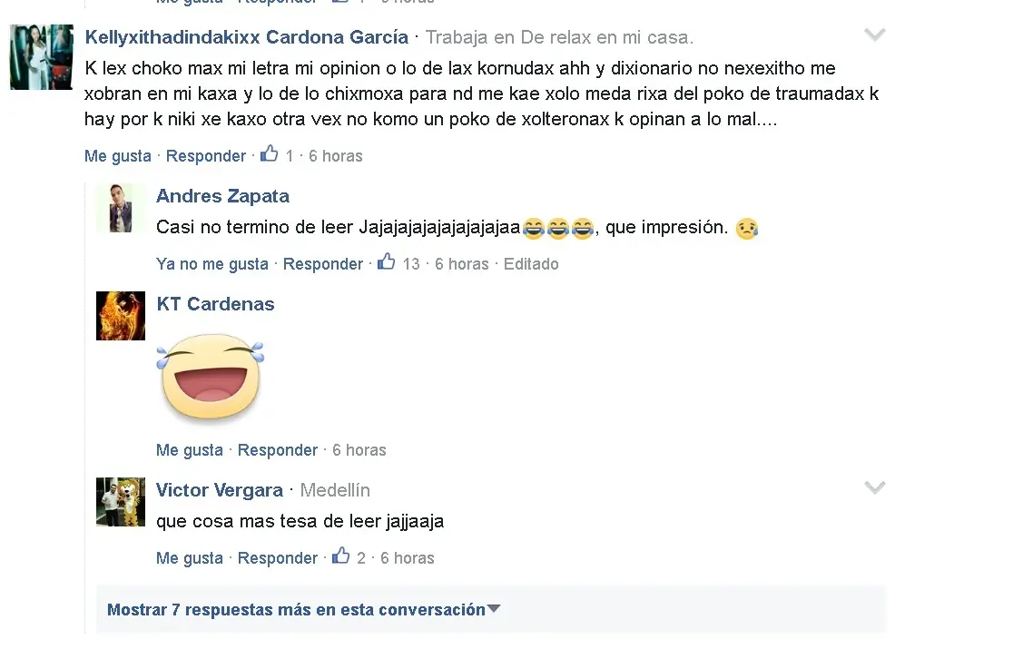 me dano los ojos