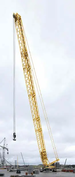 Cuando no habia gruas hidraulicas
