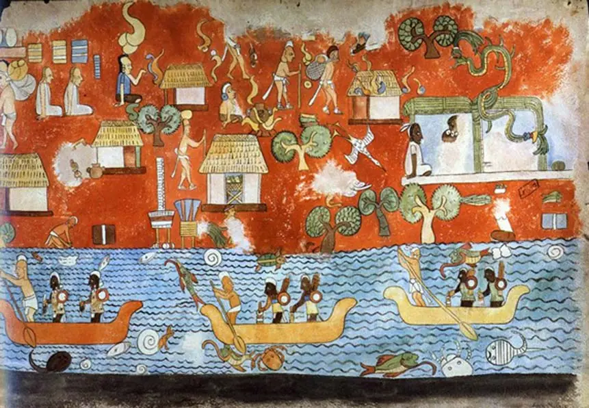 Guerras entre Vikingos y Aztecas en el Mexico precolombino