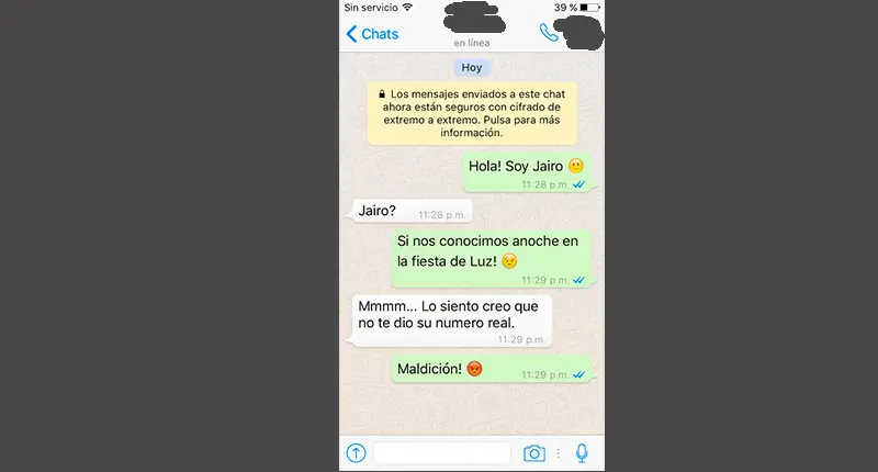 equivocado
