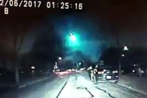 Un meteorito cayó en EEUU