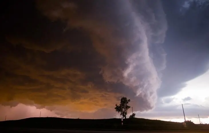 Tormenta Supercélula en los Estados Unidos (13 Fotos)