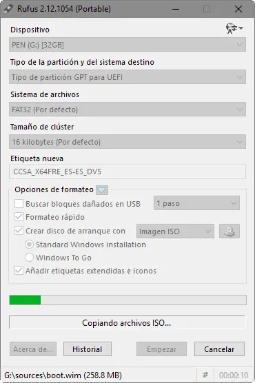 Cómo crear un USB de arranque con la nueva versión de Rufus