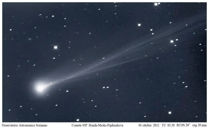 Cometa regresa a la Tierra y deja imágenes espectaculares