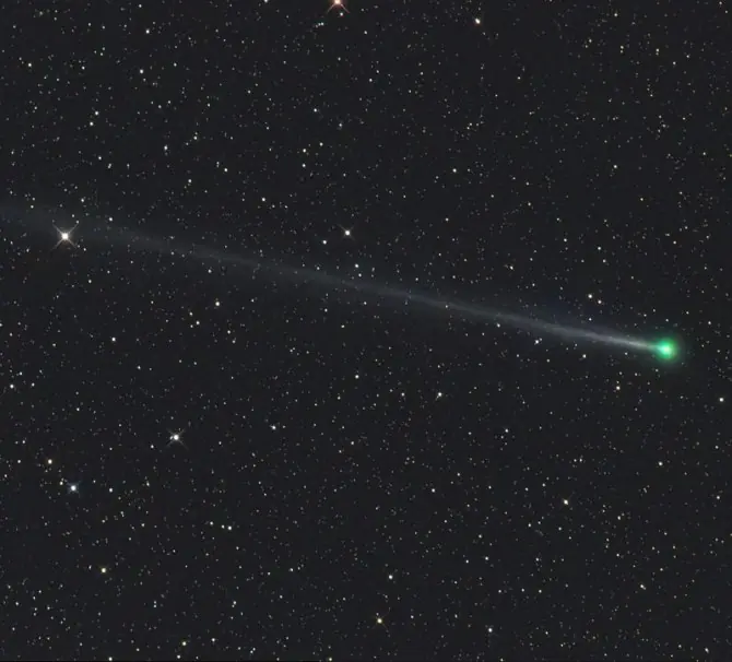 Cometa regresa a la Tierra y deja imágenes espectaculares