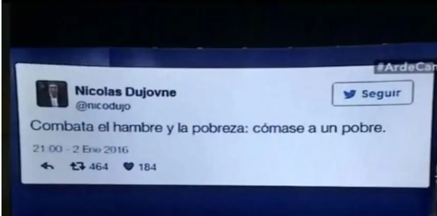 Cuneo a Dujovne:"Te voy a dar un bife cuando te vea"