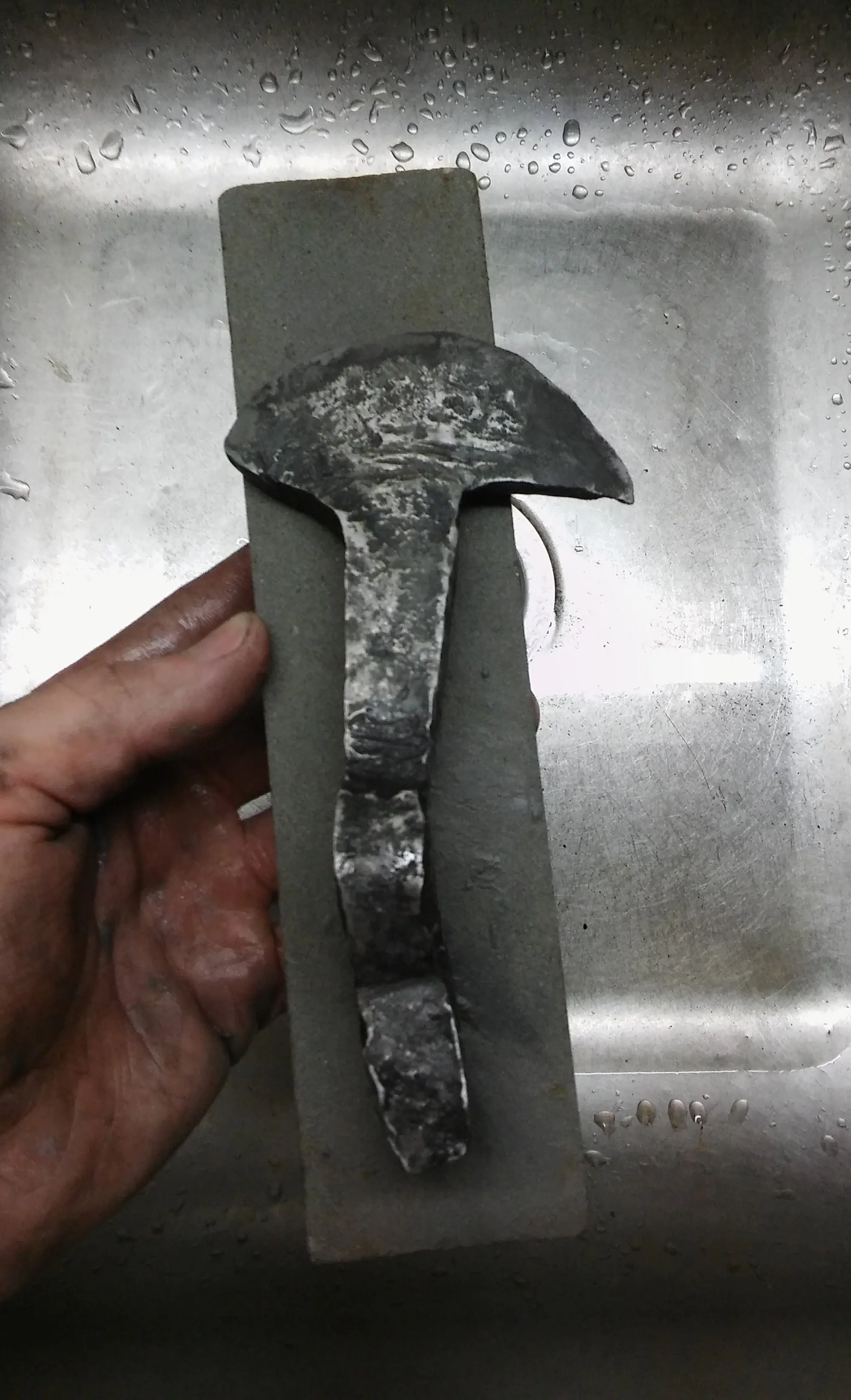 Forje una hacha vikinga y te la muestro + proceso Forje una hacha vikinga y te la muestro + proceso