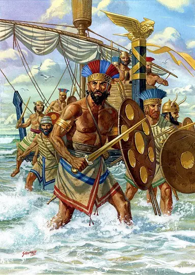 Pueblos del Mar, ¿los descendientes de los atlantes? Pueblos del Mar, ¿los descendientes de los atlantes?