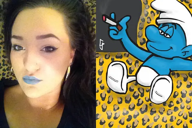 ¡Morir de risa! Con estas selfies hechas caricatura.
