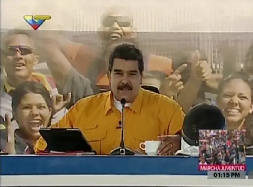 Maduro "Hay una migracion masiva hacia Vnzla" (video)